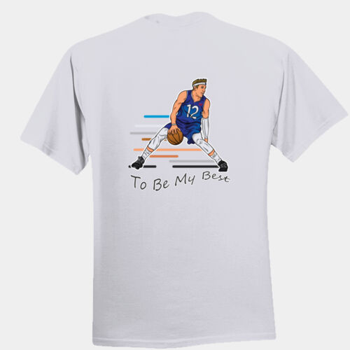 Basketball-Be My Best - WE Youth Core Blend Tee Thumbnail