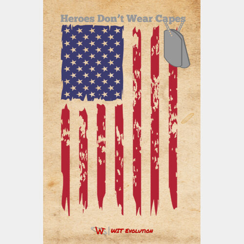 Heroes Don't Wear Capes (11X17) Thumbnail