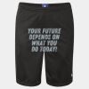 Polyester Mesh 9" Shorts with Pockets Thumbnail
