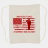 Canvas Drawstring Backpack Thumbnail